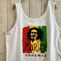 古着　Bob Marley タンクトップ　ノースリーブ プリント　レゲエ