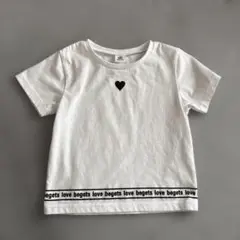 devilrock クロップド丈　Tシャツ　140
