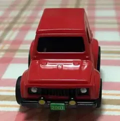 2001年製 スズキジムニー 郵便車 タカラ チョロＱ レッド 赤