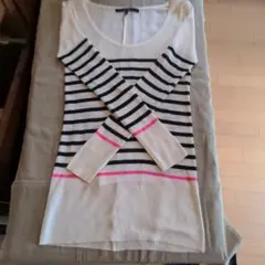 MACPHEE ストライプ長袖Tシャツ サイズ1