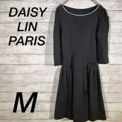 DAISY LIN PARIS 上品 フレアワンピース フォクシー ブラック M