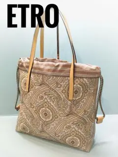 【 ETRO 】 美品 ✨ ペイズリー柄 トートバッグ