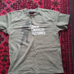 Them Crooked Vultures Tシャツ Sサイズ オリーブ