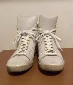 dior homme ホワイトレザースニーカー 42