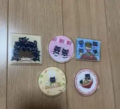 キヨくじ　キヨ猫　アクリルバッジ　コンプリート