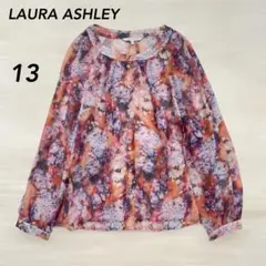 LAURA ASHLEY ローラアシュレイ　花柄シャツ　ブラウス フローラル13