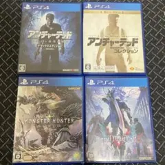 PS4 ゲームソフト 4本セット