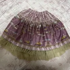 PUTUMAYO サーカス柄スカート ピンク プトマヨ