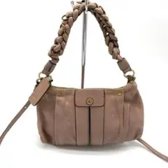 Chloeクロエ 2way ツイスト ショルダーバッグ 編み込み