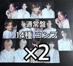 ENHYPEN 宵 通常盤 封入 トレカ 14種 コンプ ×2
