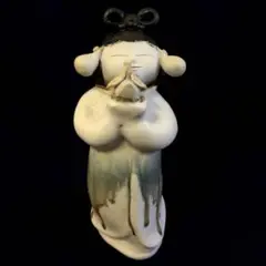 青芳人形 初代青芳 念ずれば花ひらく 砥部焼 置物 坂村真民 森本青芳 青芳窯(せいほうがま)／砥部町公式ホームページ