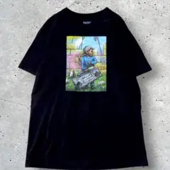 DGK グラフィックプリント Tシャツ L ブラック T151