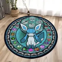 ポケモン グレイシア 円形ラグ