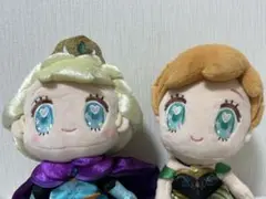 アナ雪 アナと雪の女王 エルサ アナ Tiny ぬいぐるみ タグ付き