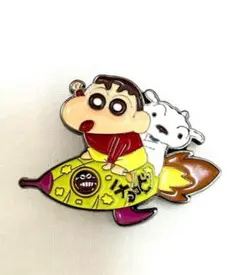 クレヨンしんちゃん　クレしん　シロ　しんちゃん　チョコビ　ピンバッチ