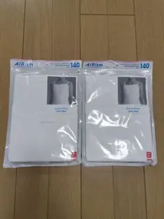 UNIQLO AIRism コットンブレンド 140 2枚②