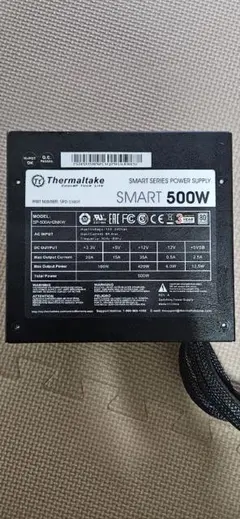 Thermaltake SMART 500W 電源ユニット