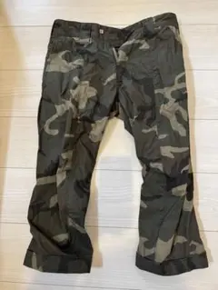 AKM Dickies カモフラージュ7分丈パンツ 迷彩 ディッキーズ