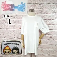 ✨ほぼ新品【L】神速一魂 レディース ゆったり Tシャツ ミニワンピース