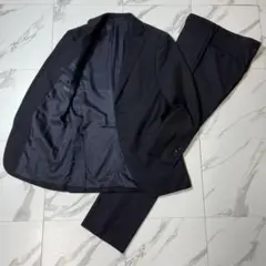 極美 UNIVERSAL LANGUAGE REDA セットアップ ネイビー L