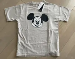 【新品未使用タグ付き】wcj ★ディズニーKIDS TEE（ミッキー）　ベージュ