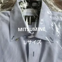 Mitsumine 半袖ボタンダウンシャツ Lサイズ　クリーニング済