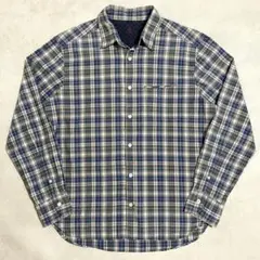 45rpm& 長袖 タイプライター チェックシャツ