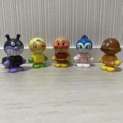 アンパンマン　ブロックラボ5体セット　コキンちゃん　メロンパンナ　カレーパンマン