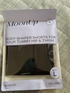 正規品 MoonUp ボディシェイパーショーツ ブラック L