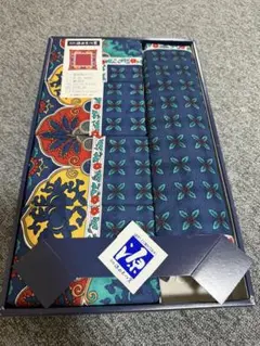 【新品未使用】源右衛門座布団カバー5枚セット　希少　レア　染錦