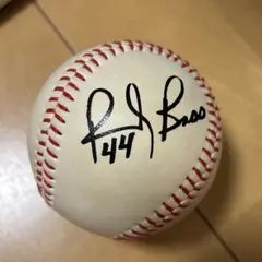 岡田彰布, 池田親興 1985年頃 サイン入り野球ボール（木製スタンド付き） 2025年最新】岡田彰布 サインボールの人気アイテム - メルカリ