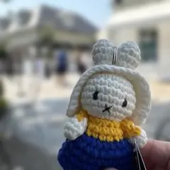 フェルメールミッフィー、ハンドメイド、キーホルダー新品