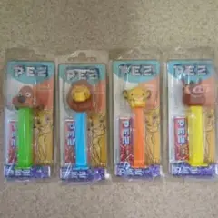 PEZ ペッツ ライオンキング ４種類セット