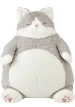 りぶはあと 抱き枕 ねこ肯定感 はちわれのかつお Lサイズ(全長約38cm)