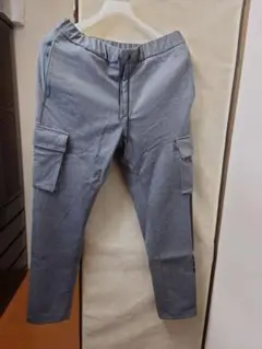 eJEANS　グレー ジョガーカーゴパンツ XL