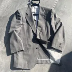 TAYLOR&LODGE ビジネス　テーラードジャケット　グレー　背抜き