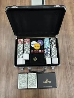 【送料無料】ポーカーセット アルミケース付き