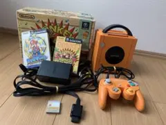 【動作未確認】ゲームキューブ本体　オレンジ　コントローラー ソフト タルコンガ