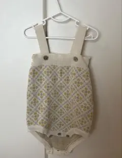 テータテート　tete a tete ニットロンパース　80サイズ　バースデイ