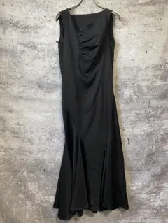 アツロウタマヤ　ノースリーブ裾フレアワンピース