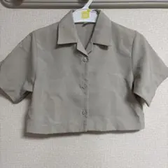 グローバルワーク 110 シャツ ベージュ