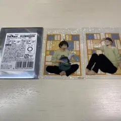 ハイキュー!! ホログラムクリアカードコレクション-遠征- 月島蛍&山口忠