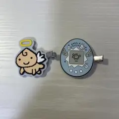 たまごっちのガチャガチャのヘアアクセサリー