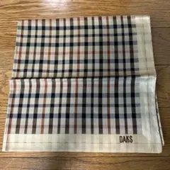 DAKS チェック柄 ハンカチ