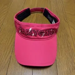 PEARLY GATES ピンクバイザー ユニセックス