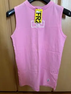 【美品】FR2梅　エフアールツー　総ロゴ　ノースリーブ　ワンピース 美品】FR2梅 エフアールツー 総ロゴ ノースリーブ ワンピース
