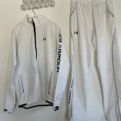 Under Armour アンダーアーマー ホワイト ジャケット・パンツセット