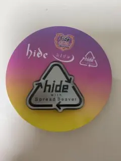 hide ピンズカプセル 60th 3rd ロゴ
