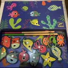 DJECO 知育玩具　カラーフィッシングゲーム