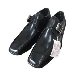 新品 stefanorossi シングルモンク 革靴 ビジネスシューズ